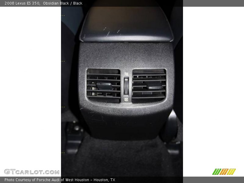 Obsidian Black / Black 2008 Lexus ES 350