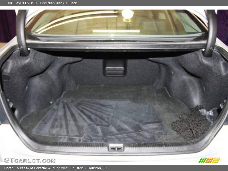 Obsidian Black / Black 2008 Lexus ES 350