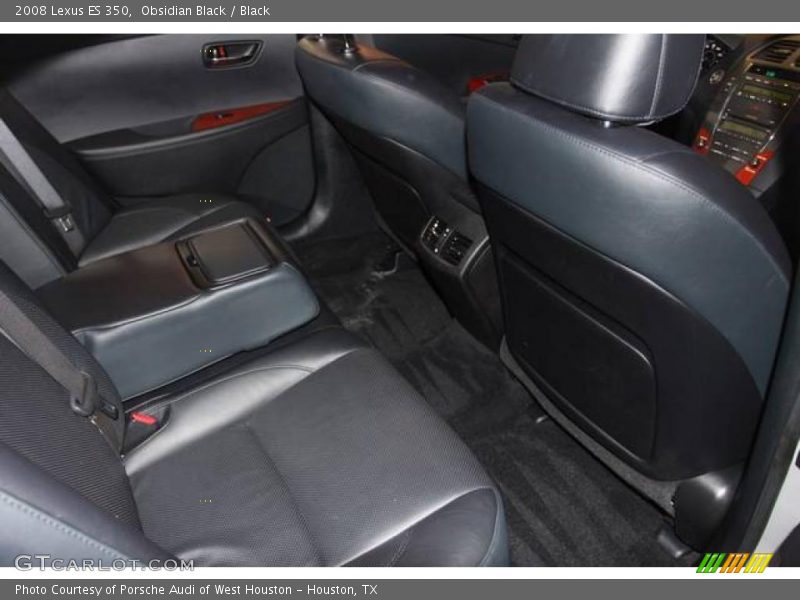Obsidian Black / Black 2008 Lexus ES 350