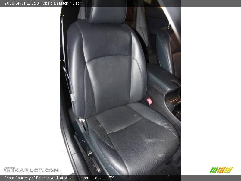 Obsidian Black / Black 2008 Lexus ES 350