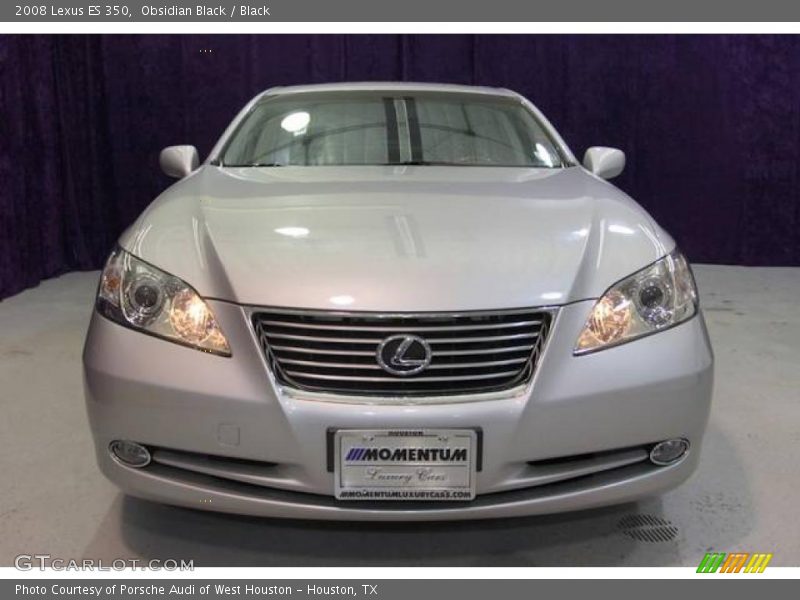Obsidian Black / Black 2008 Lexus ES 350