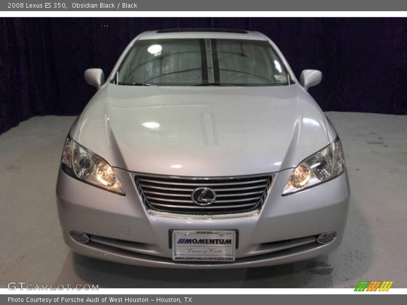 Obsidian Black / Black 2008 Lexus ES 350