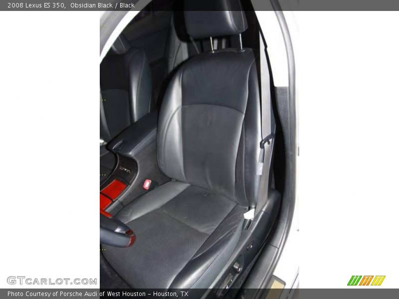 Obsidian Black / Black 2008 Lexus ES 350