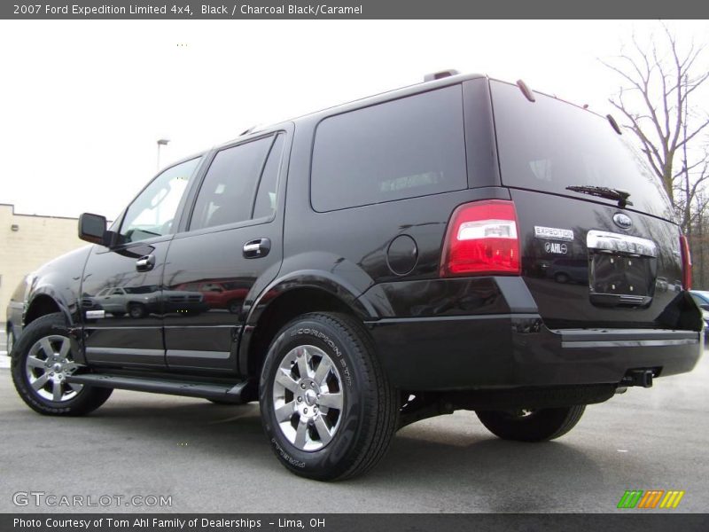 Black / Charcoal Black/Caramel 2007 Ford Expedition Limited 4x4