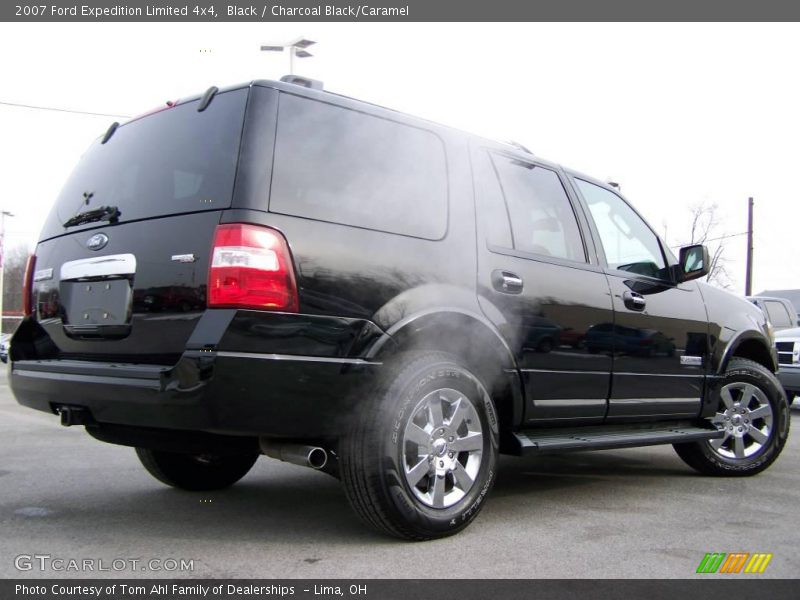 Black / Charcoal Black/Caramel 2007 Ford Expedition Limited 4x4