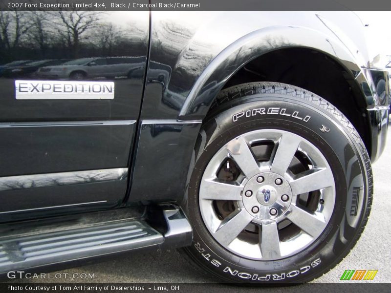 Black / Charcoal Black/Caramel 2007 Ford Expedition Limited 4x4