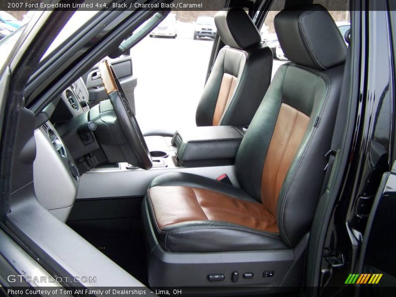 Black / Charcoal Black/Caramel 2007 Ford Expedition Limited 4x4