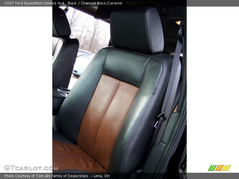 Black / Charcoal Black/Caramel 2007 Ford Expedition Limited 4x4
