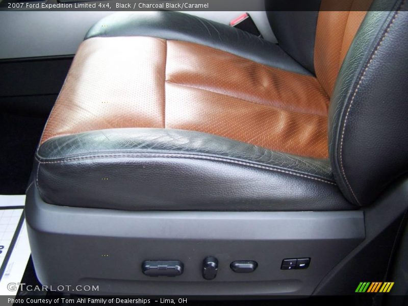 Black / Charcoal Black/Caramel 2007 Ford Expedition Limited 4x4