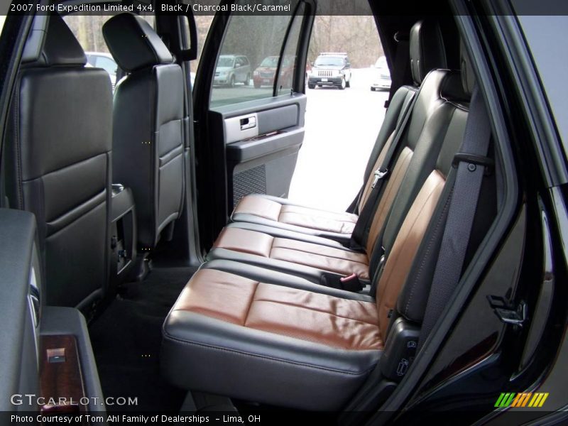 Black / Charcoal Black/Caramel 2007 Ford Expedition Limited 4x4