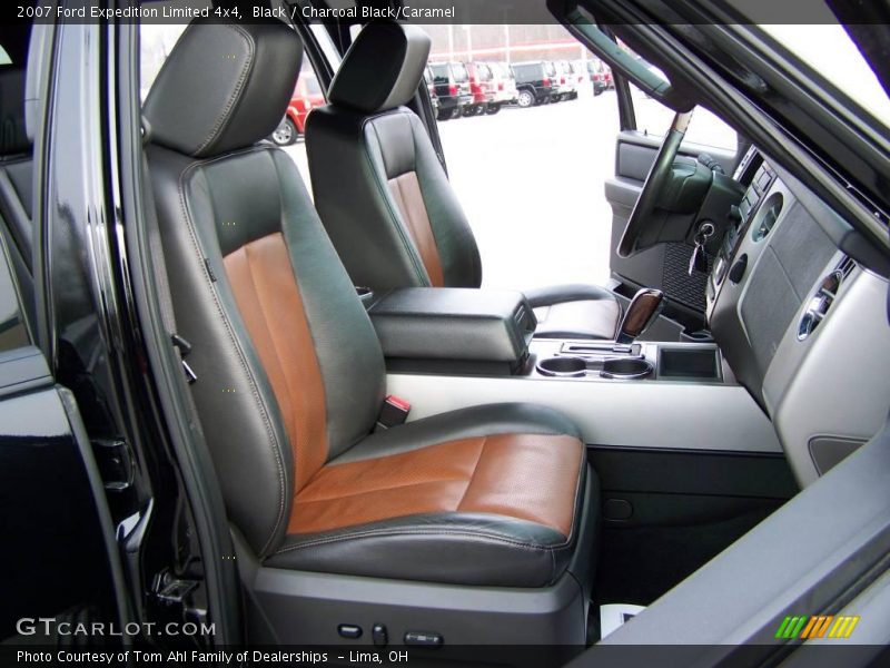 Black / Charcoal Black/Caramel 2007 Ford Expedition Limited 4x4