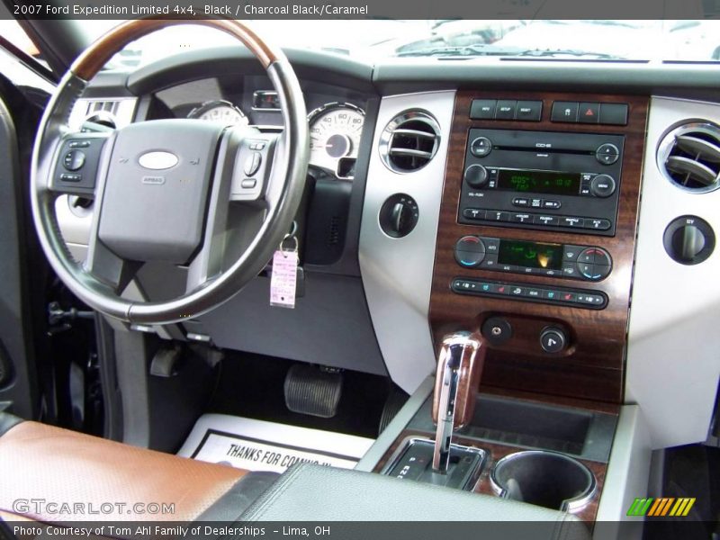 Black / Charcoal Black/Caramel 2007 Ford Expedition Limited 4x4