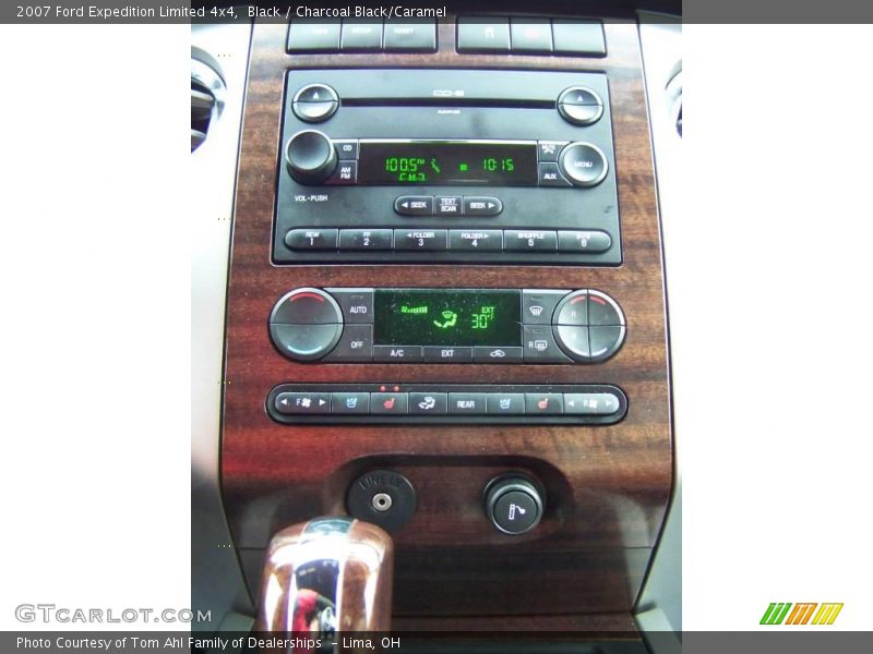 Black / Charcoal Black/Caramel 2007 Ford Expedition Limited 4x4