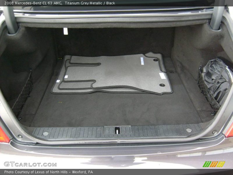Titanium Grey Metallic / Black 2008 Mercedes-Benz CL 63 AMG