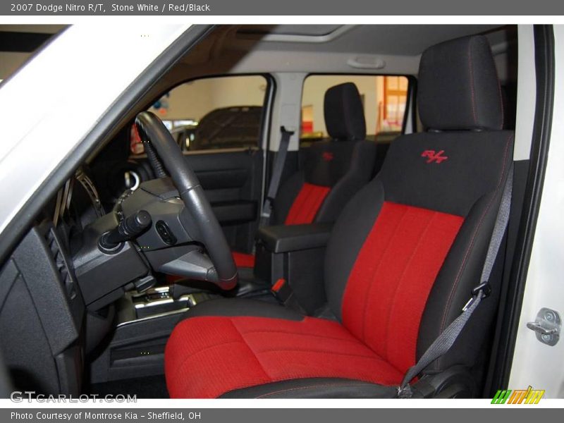 Stone White / Red/Black 2007 Dodge Nitro R/T