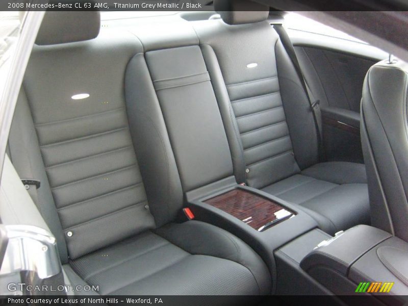 Titanium Grey Metallic / Black 2008 Mercedes-Benz CL 63 AMG