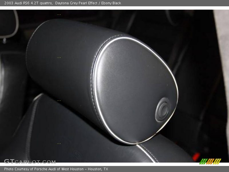Daytona Grey Pearl Effect / Ebony Black 2003 Audi RS6 4.2T quattro