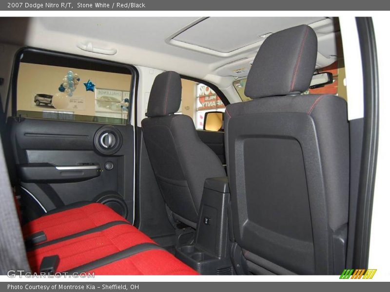 Stone White / Red/Black 2007 Dodge Nitro R/T