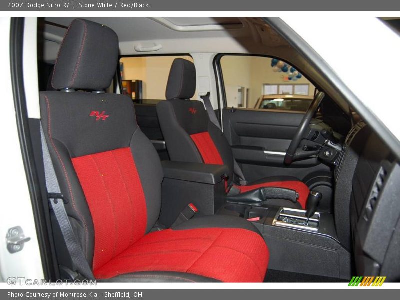 Stone White / Red/Black 2007 Dodge Nitro R/T