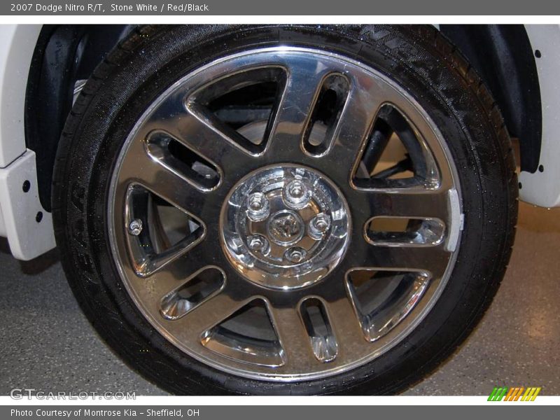 Stone White / Red/Black 2007 Dodge Nitro R/T