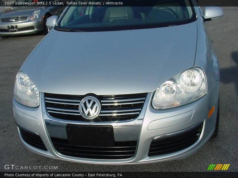 Reflex Silver Metallic / Anthracite 2007 Volkswagen Jetta 2.5 Sedan