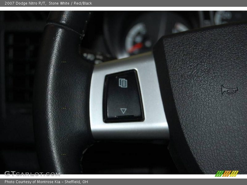 Stone White / Red/Black 2007 Dodge Nitro R/T