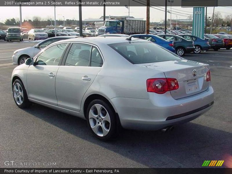 Reflex Silver Metallic / Anthracite 2007 Volkswagen Jetta 2.5 Sedan