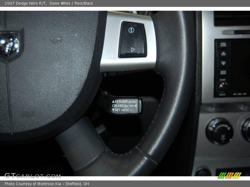 Stone White / Red/Black 2007 Dodge Nitro R/T