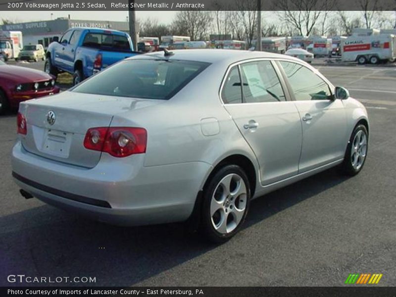 Reflex Silver Metallic / Anthracite 2007 Volkswagen Jetta 2.5 Sedan