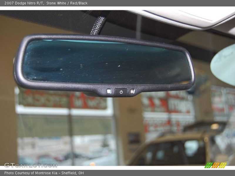Stone White / Red/Black 2007 Dodge Nitro R/T