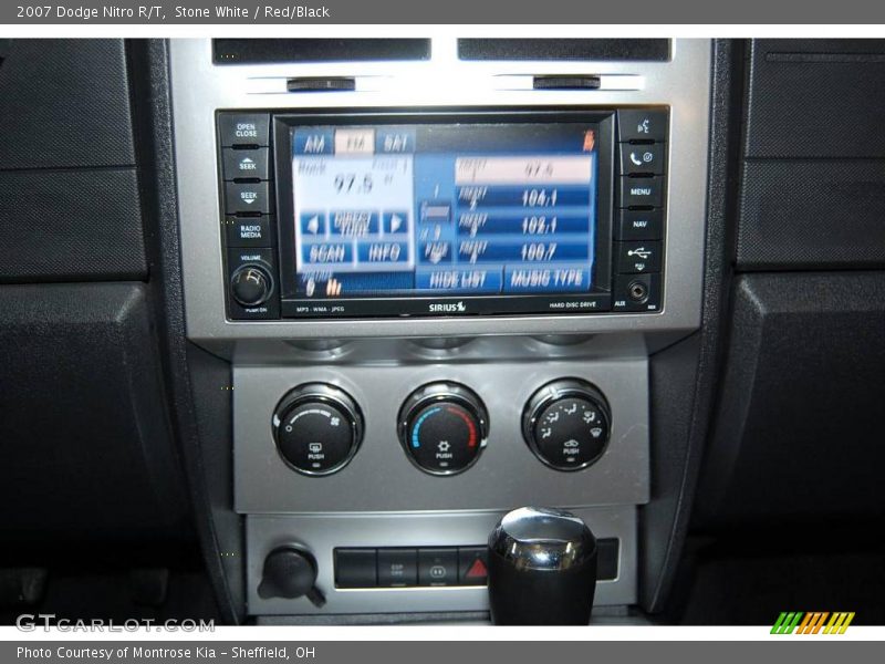 Stone White / Red/Black 2007 Dodge Nitro R/T