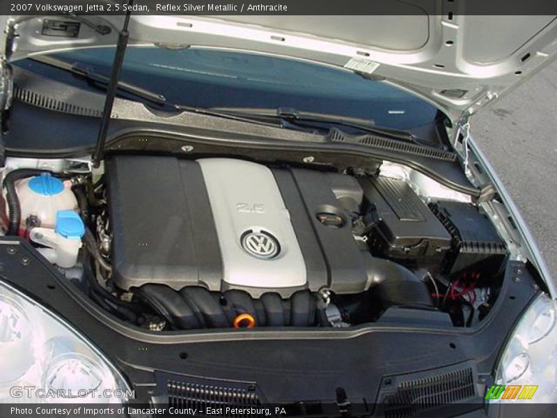 Reflex Silver Metallic / Anthracite 2007 Volkswagen Jetta 2.5 Sedan