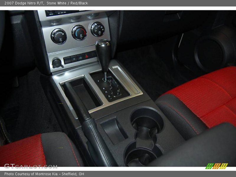Stone White / Red/Black 2007 Dodge Nitro R/T