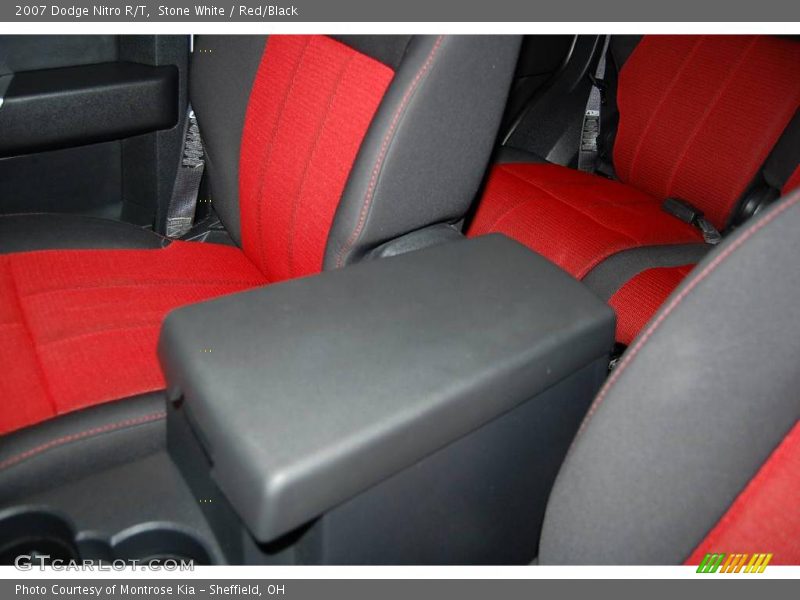 Stone White / Red/Black 2007 Dodge Nitro R/T