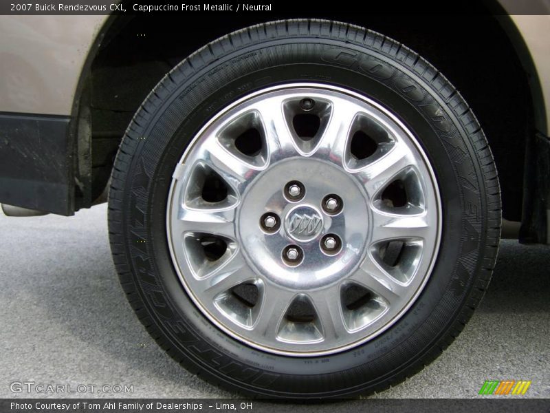 Cappuccino Frost Metallic / Neutral 2007 Buick Rendezvous CXL