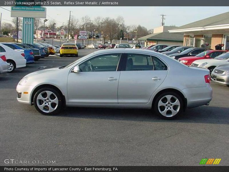 Reflex Silver Metallic / Anthracite 2007 Volkswagen Jetta 2.5 Sedan