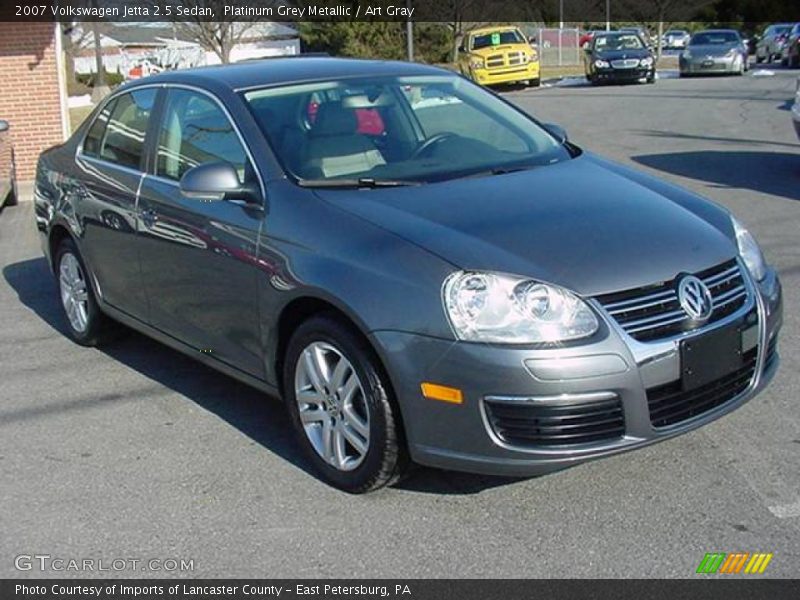 Platinum Grey Metallic / Art Gray 2007 Volkswagen Jetta 2.5 Sedan