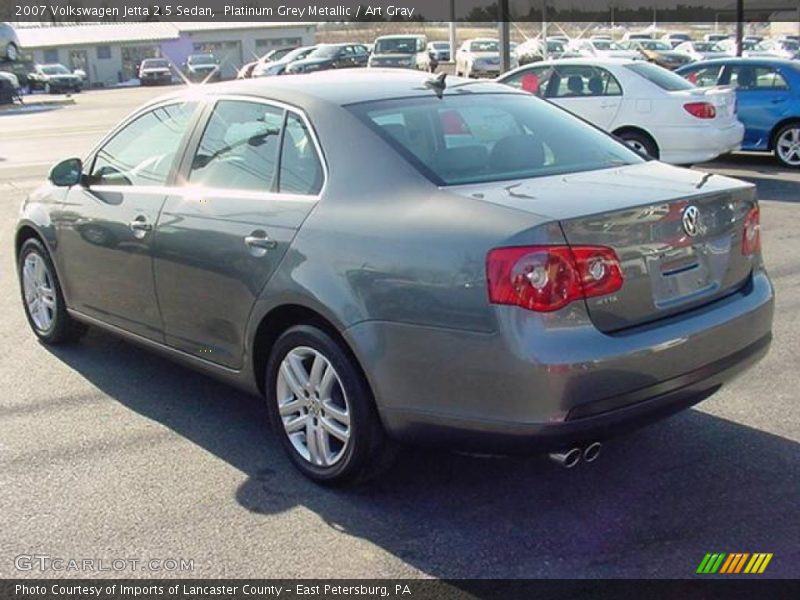 Platinum Grey Metallic / Art Gray 2007 Volkswagen Jetta 2.5 Sedan