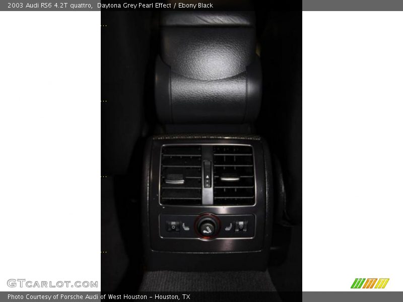 Daytona Grey Pearl Effect / Ebony Black 2003 Audi RS6 4.2T quattro