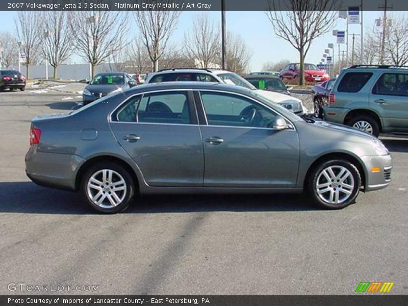 Platinum Grey Metallic / Art Gray 2007 Volkswagen Jetta 2.5 Sedan