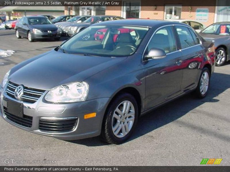 Platinum Grey Metallic / Art Gray 2007 Volkswagen Jetta 2.5 Sedan