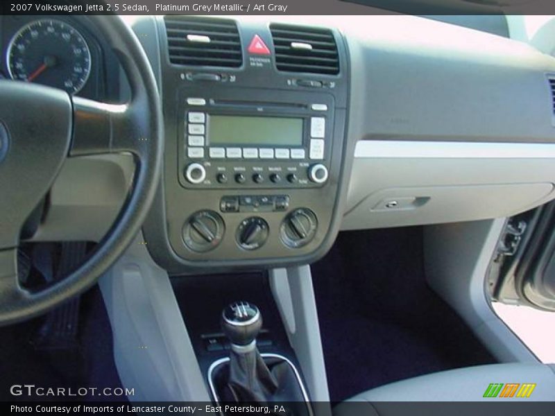 Platinum Grey Metallic / Art Gray 2007 Volkswagen Jetta 2.5 Sedan