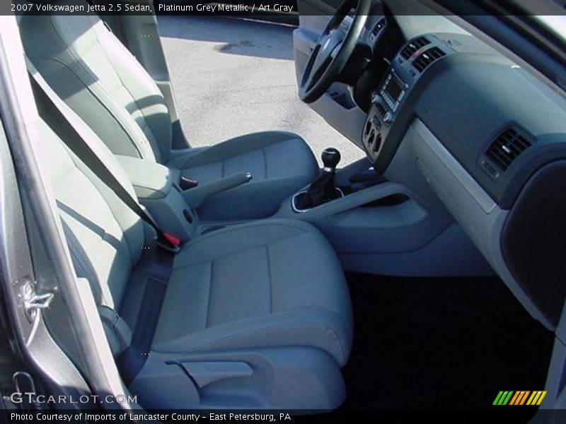 Platinum Grey Metallic / Art Gray 2007 Volkswagen Jetta 2.5 Sedan
