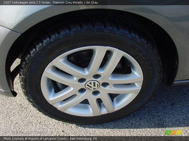 Platinum Grey Metallic / Art Gray 2007 Volkswagen Jetta 2.5 Sedan