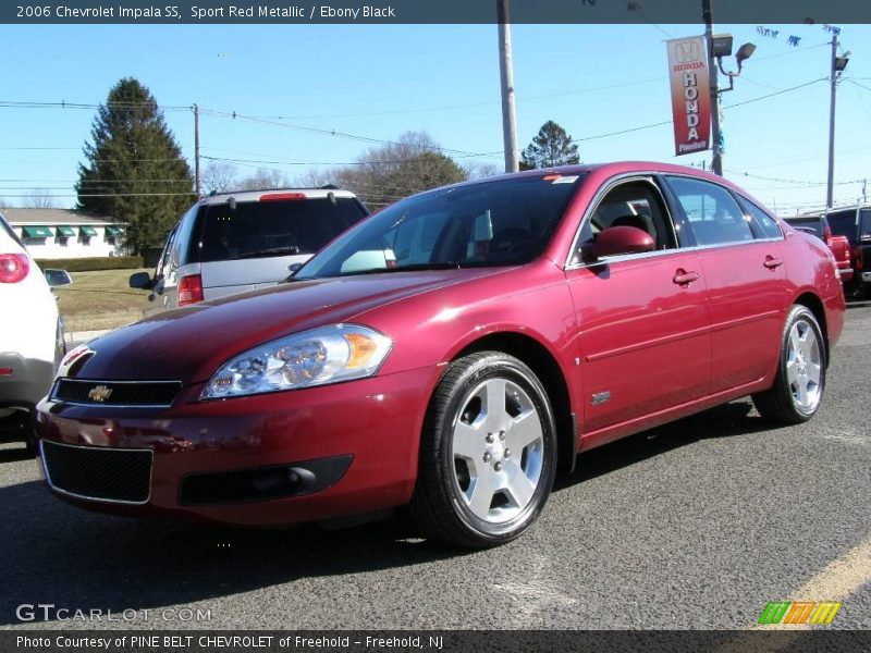 Sport Red Metallic / Ebony Black 2006 Chevrolet Impala SS