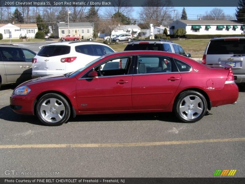 Sport Red Metallic / Ebony Black 2006 Chevrolet Impala SS