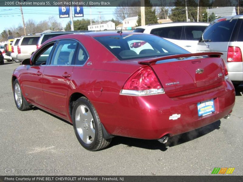 Sport Red Metallic / Ebony Black 2006 Chevrolet Impala SS
