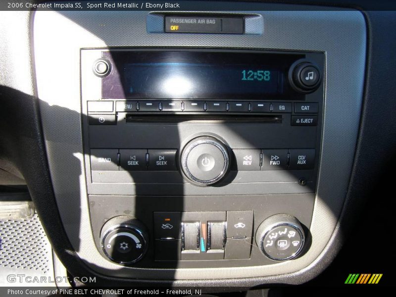 Sport Red Metallic / Ebony Black 2006 Chevrolet Impala SS