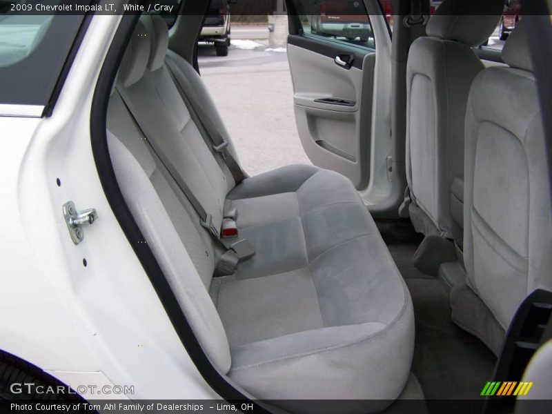 White / Gray 2009 Chevrolet Impala LT