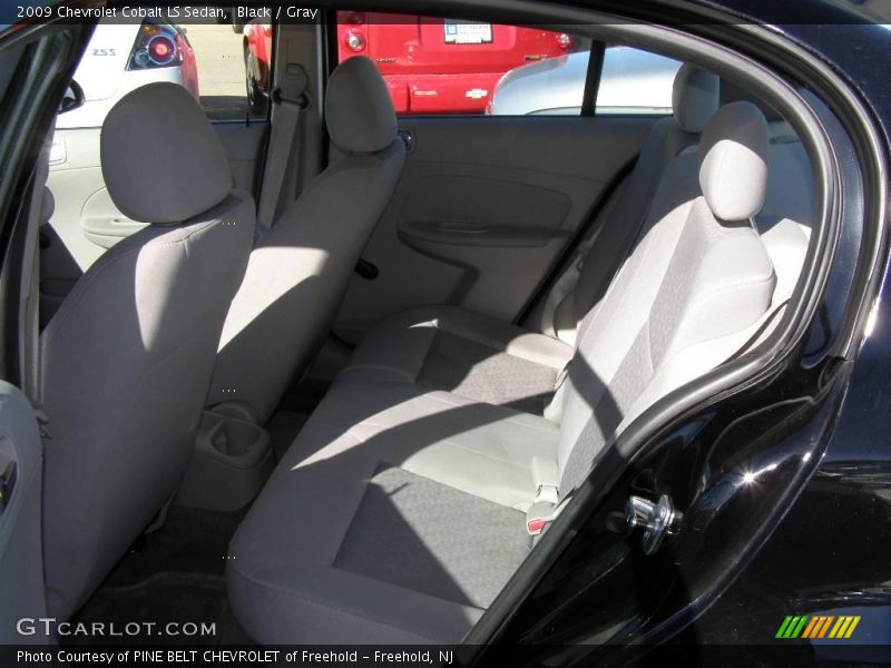 Black / Gray 2009 Chevrolet Cobalt LS Sedan